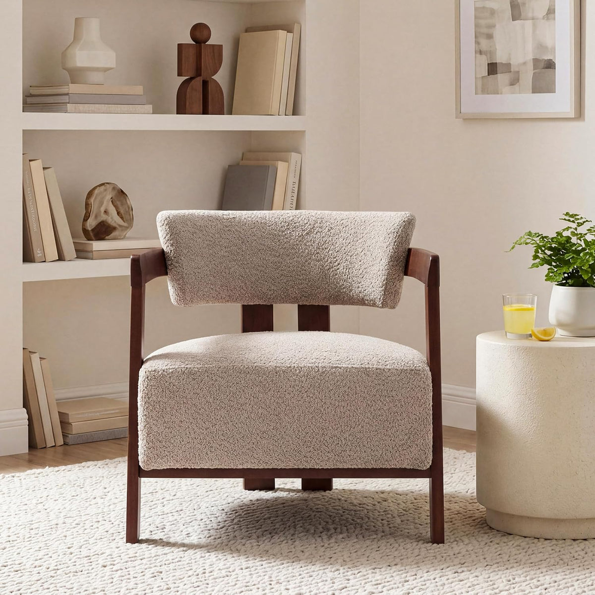 Christopher Knight Home Kirk Mid-Century Modern Accent Chair
