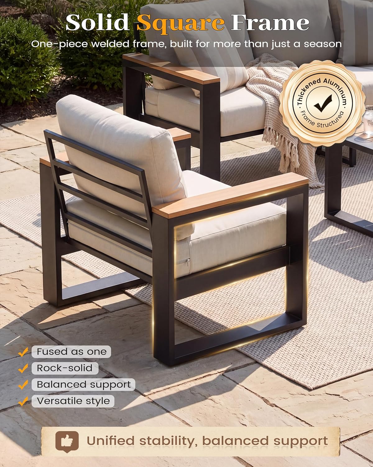 Aluminum Patio Furniture Set