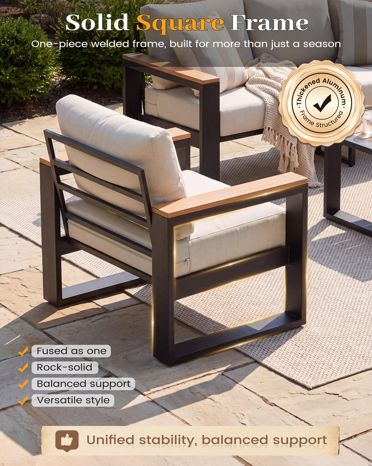 Aluminum Patio Furniture Set
