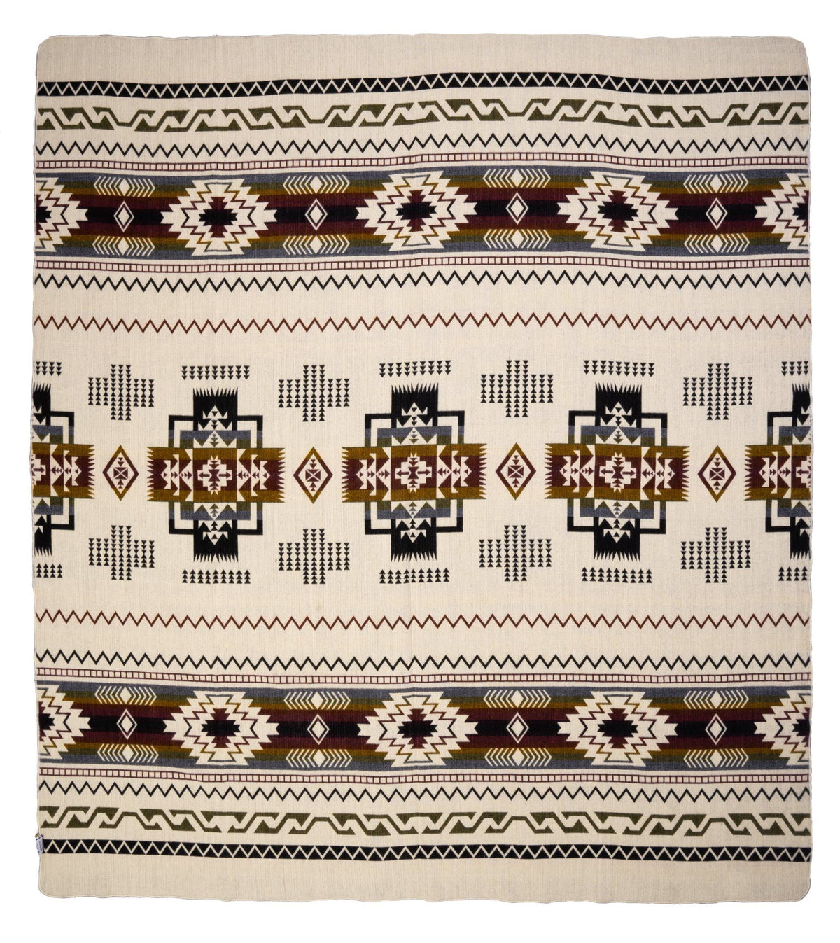 Handmade Ecuadorian Wool Throw Blanket