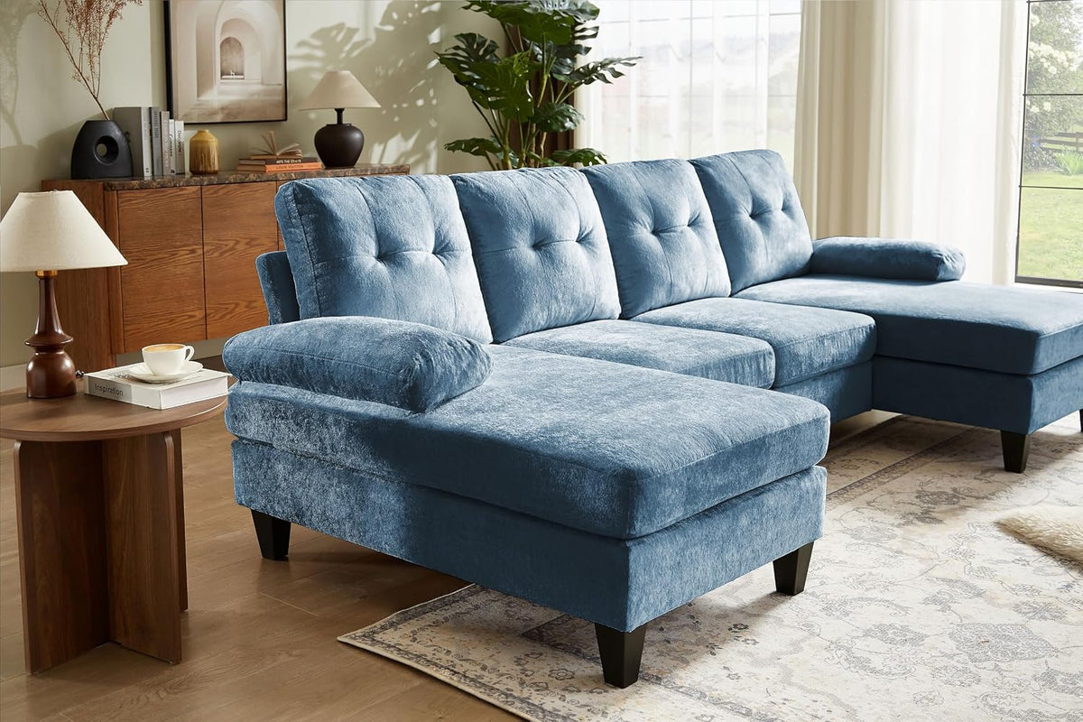 105" Sectional Sofa Couch