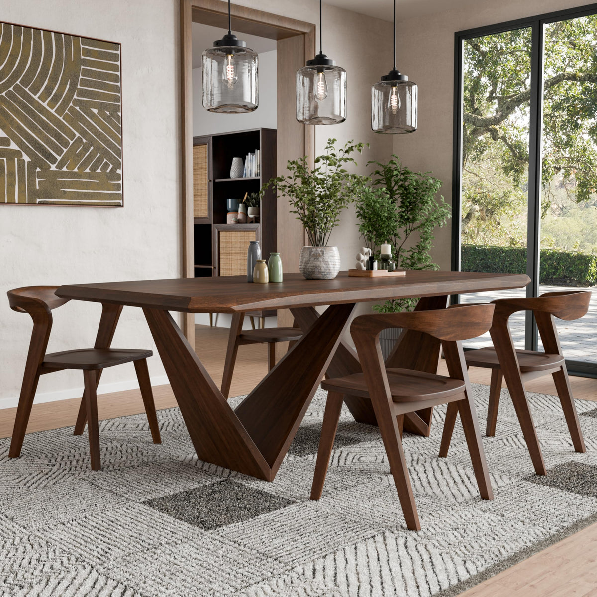 Nazaen III Live-Edge Dining Set