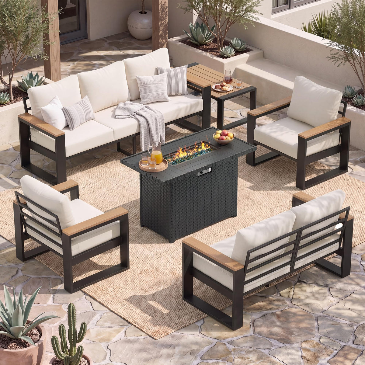 Aluminum Patio Furniture Set