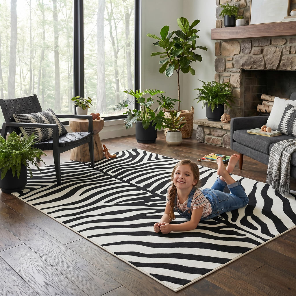 BENRON Soft Cowhide Rug 4x6, Faux Cow Hide Rug for Living Room Bedroom