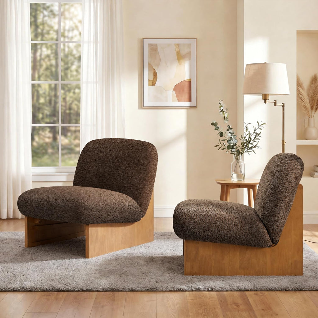 Christopher Knight Home Eden Modern Accent Chair Set of 2