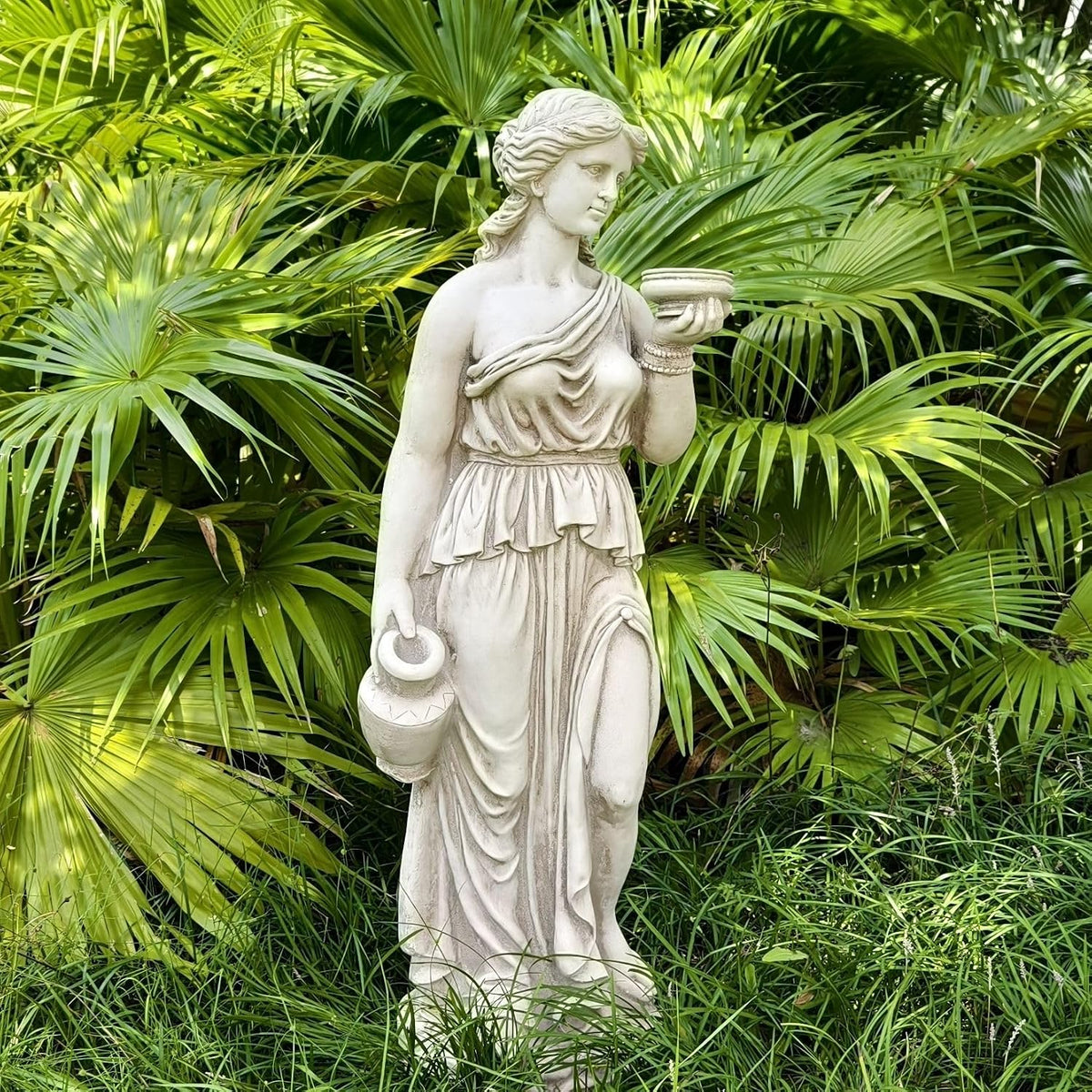46'' High Large Nymph Statue Goddess Hebe Garden Sculpture