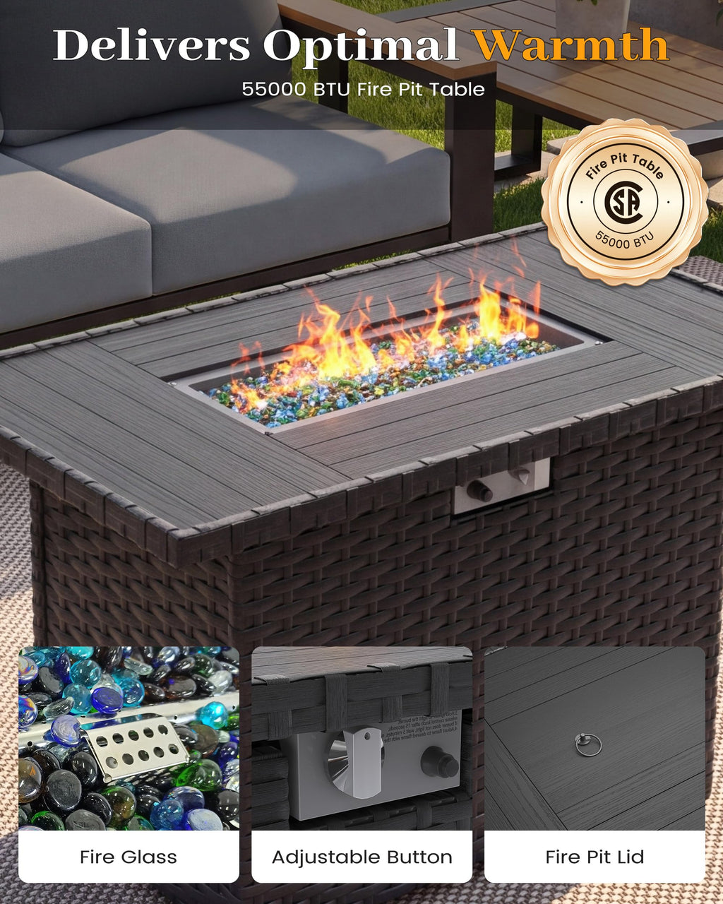 Aluminum Patio Furniture Set