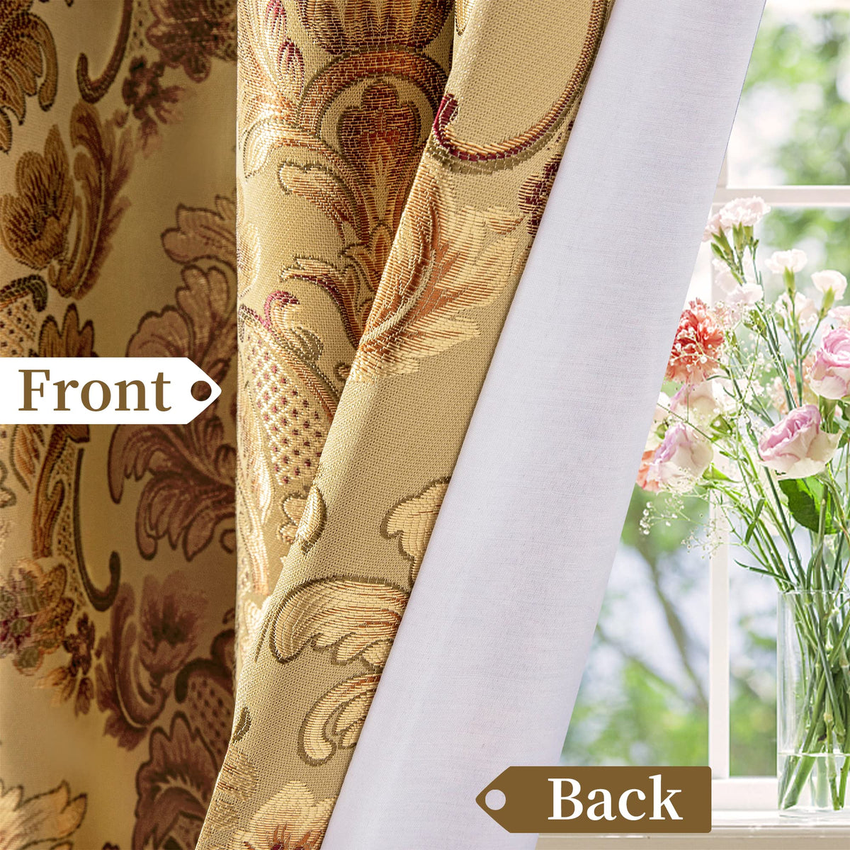 Loom and Mill Curtain Set