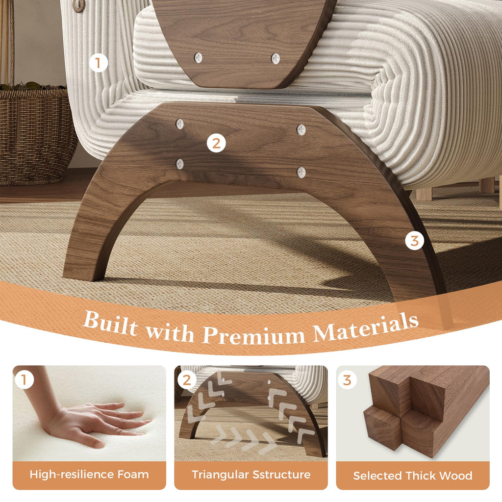 JASIWAY 47" 3-in-1 Convertible Sofa Sleeper Chair Bed for Adults, Futon