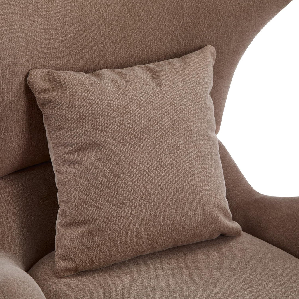Merax Modern Accent Chair with Pet Cave & Storage