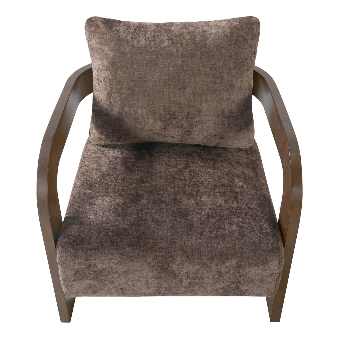 Merax Modern Upholstered Accent Chair, Armchair for Living Room, Beige