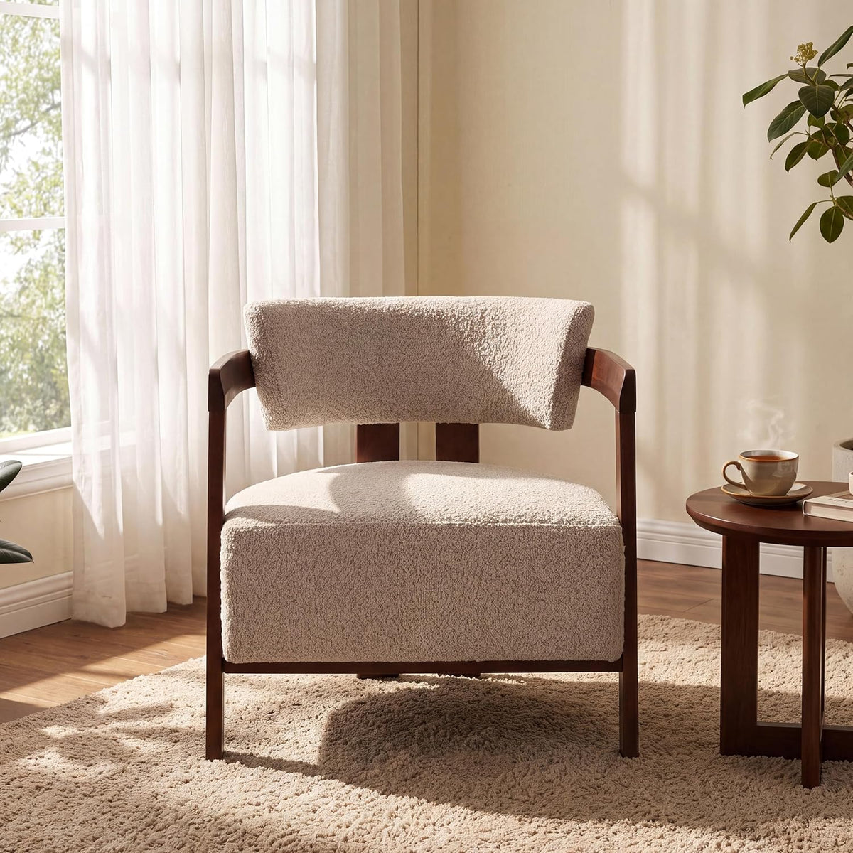 Christopher Knight Home Kirk Mid-Century Modern Accent Chair