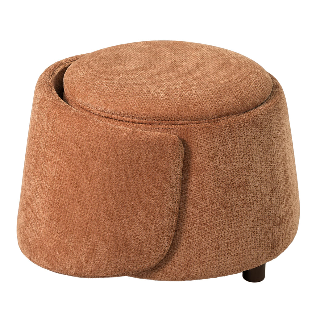 Merax Modern Accent Chair with Pet Cave & Storage