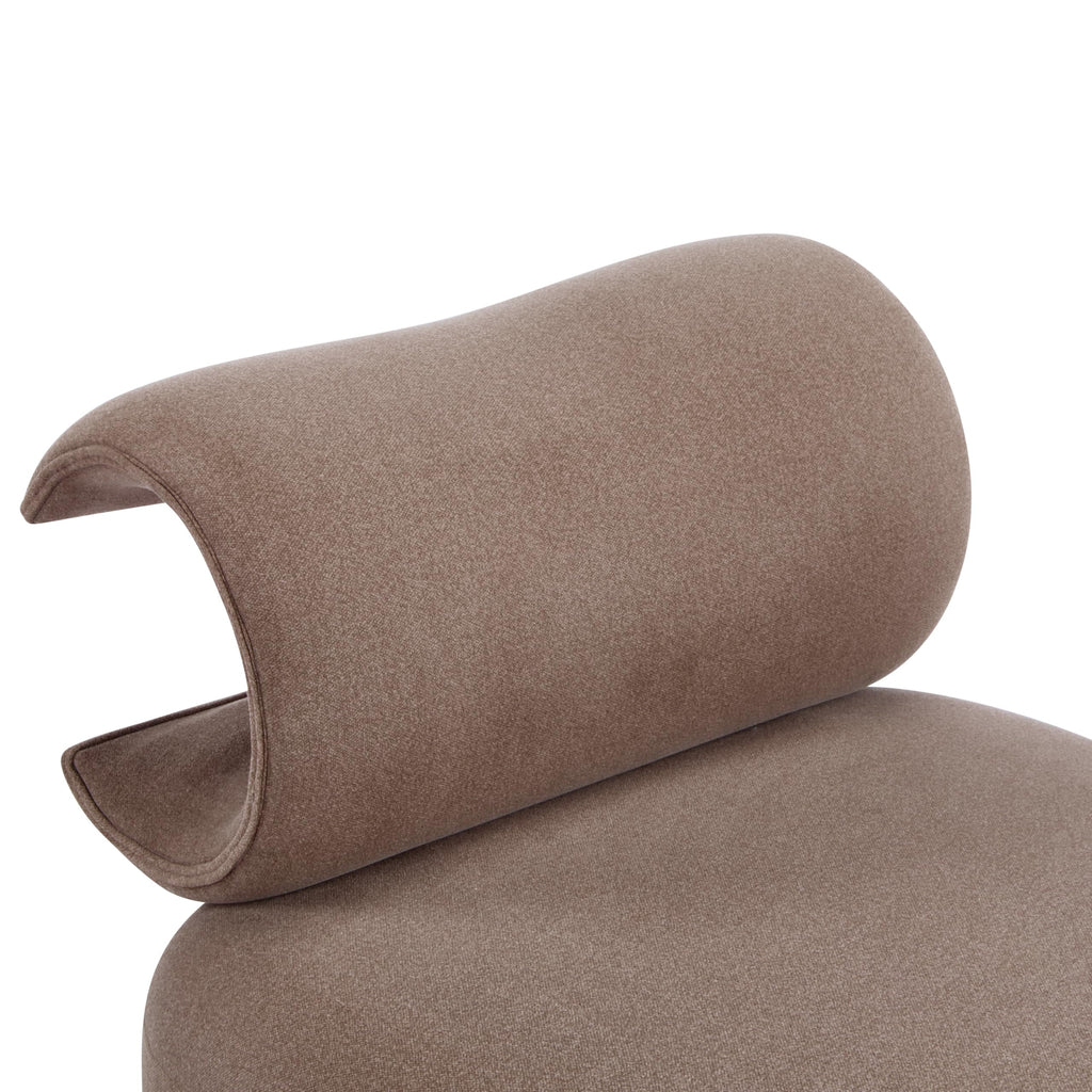 Merax Modern Accent Chair with Pet Cave & Storage