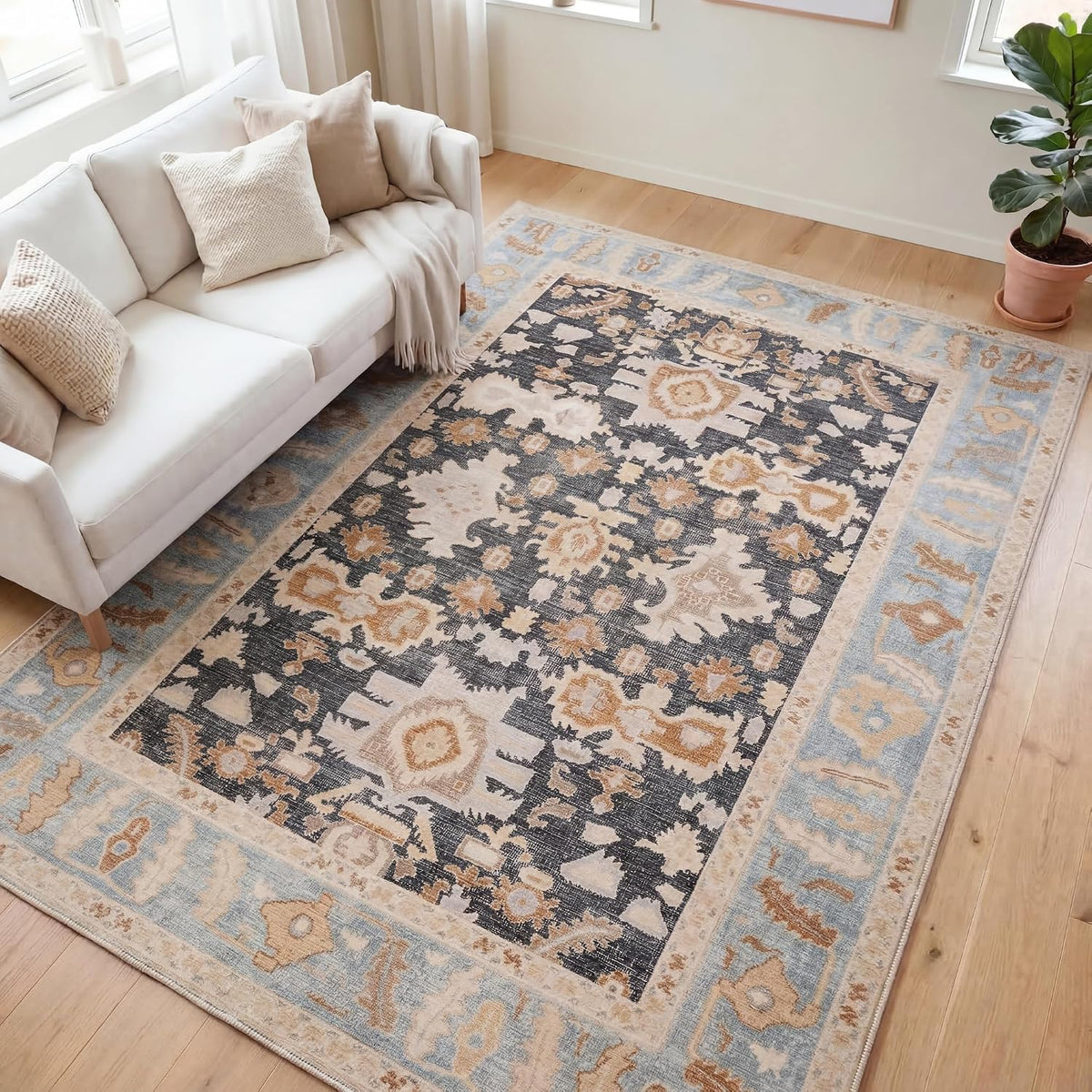 Kuden 5x7 Area Rug