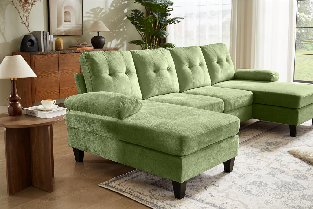 105" Sectional Sofa Couch