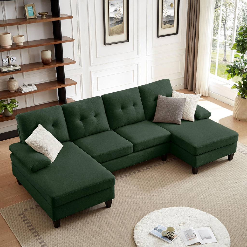 105" Sectional Sofa Couch