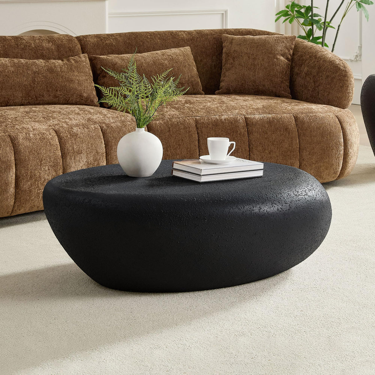 Fiberglass Rocks Coffee Table