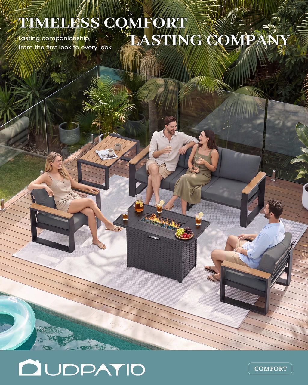Aluminum Patio Furniture Set