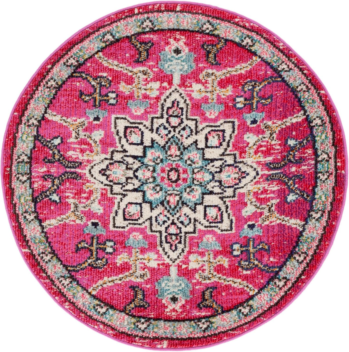 SAFAVIEH Madison Area Rug 8'x10', Traditional Ivory & Light Blue MAD473D