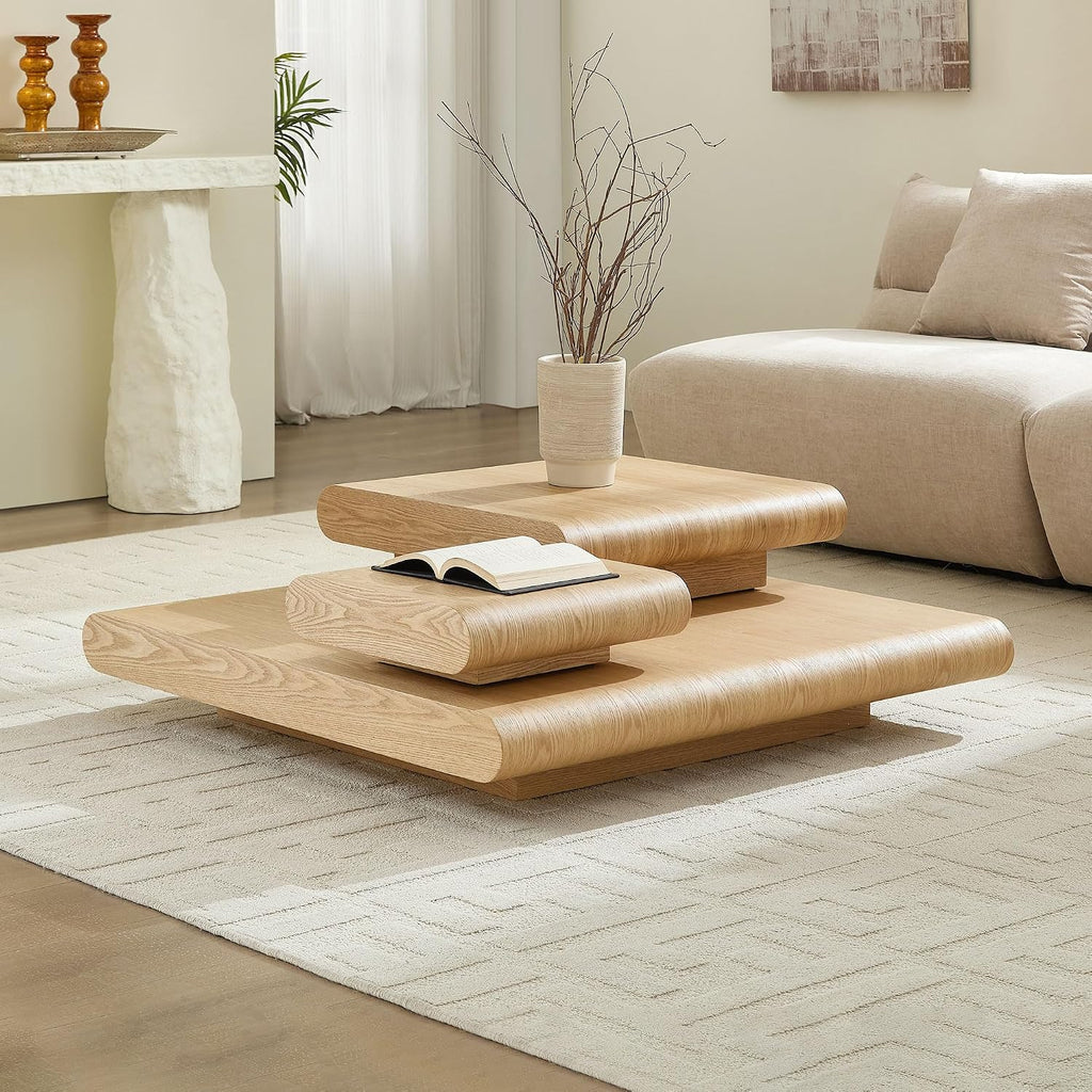 Modular Stacking Coffee Table Set