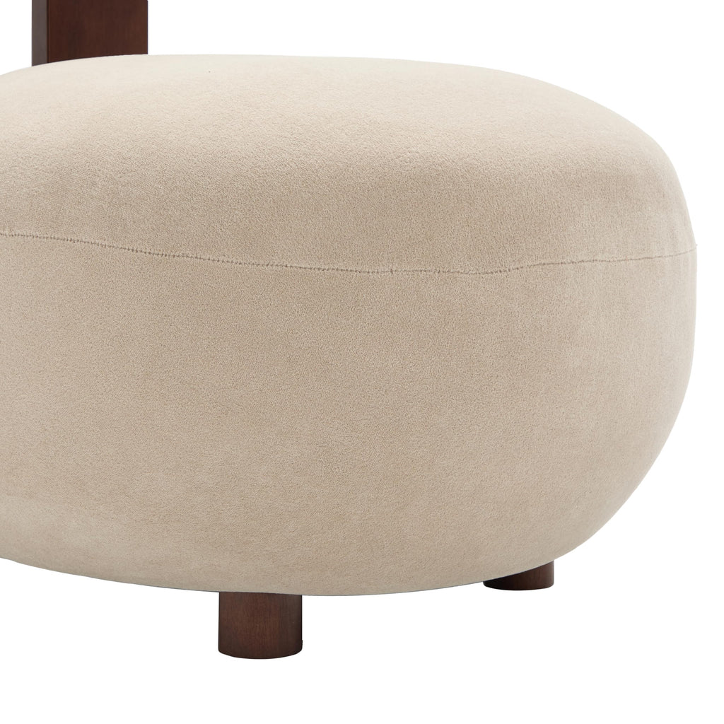 Christopher Knight Home Elvis Velvet Low Profile Accent Chair