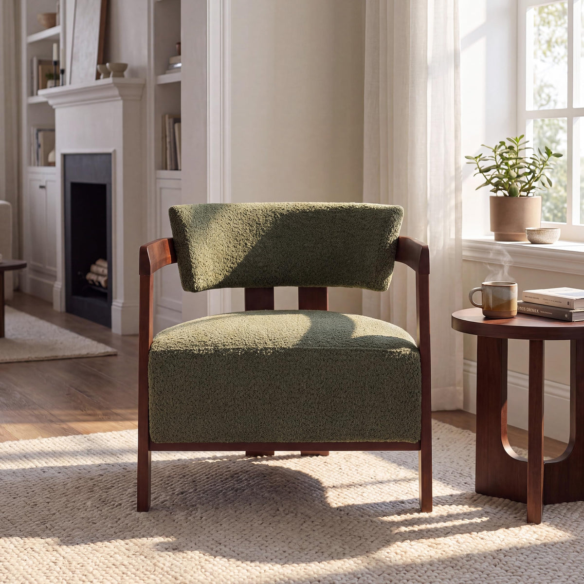 Christopher Knight Home Kirk Mid-Century Modern Accent Chair