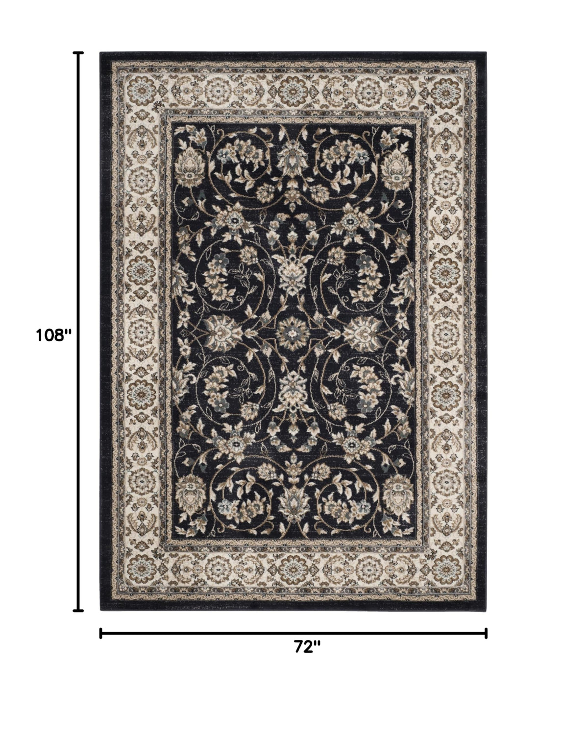 SAFAVIEH Lyndhurst Collection Area Rug - 9' x 12'