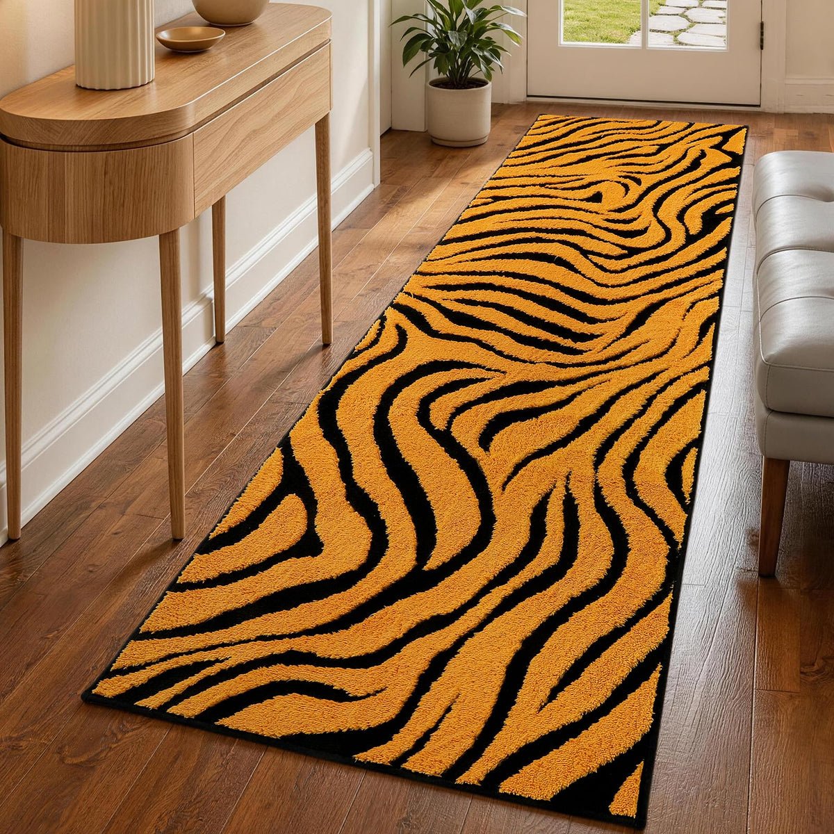 YIHOUSE Cowhide Area Rugs 5×7 Ft
