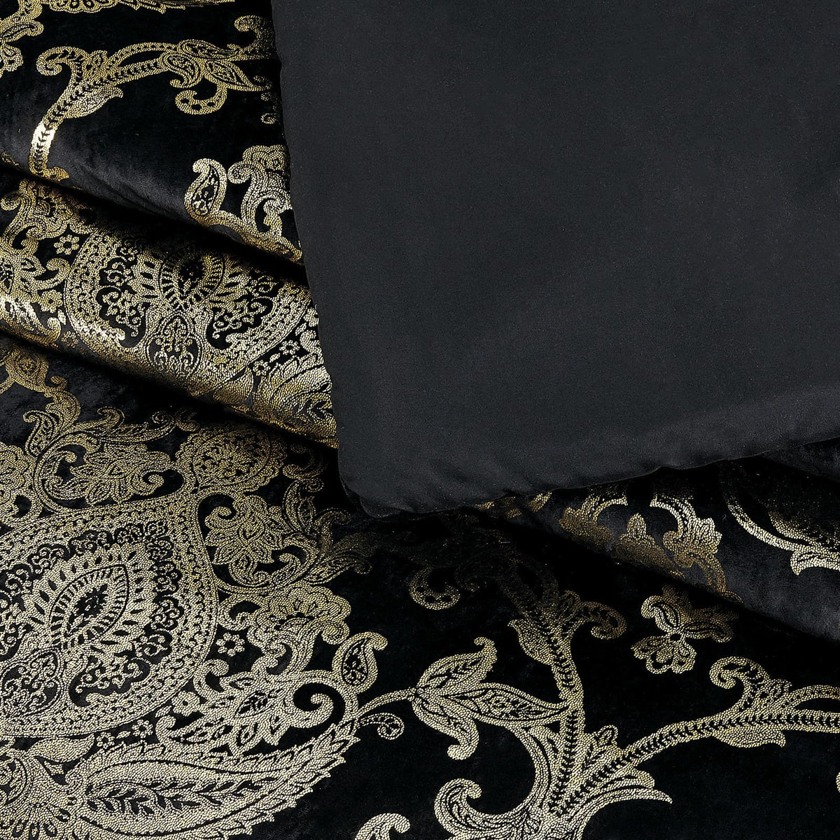 Sunshine Nicole Metallic Print Comforter Set
