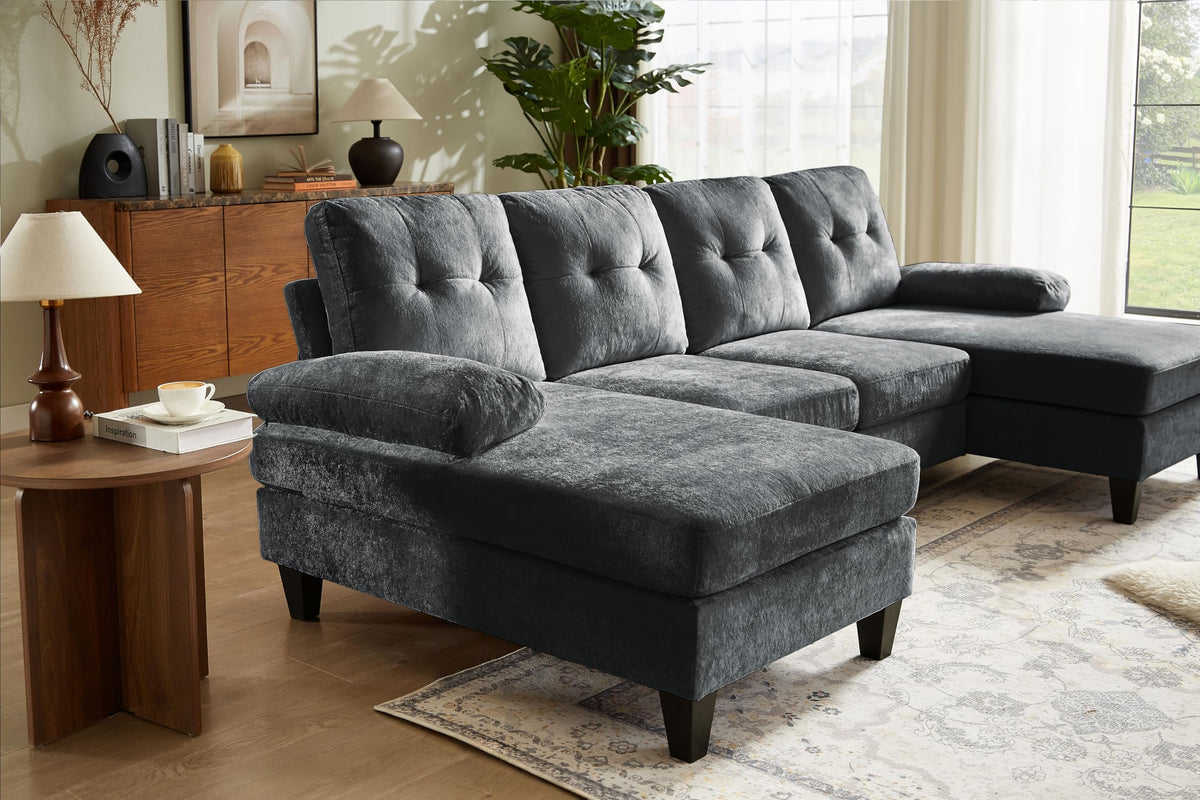105" Sectional Sofa Couch