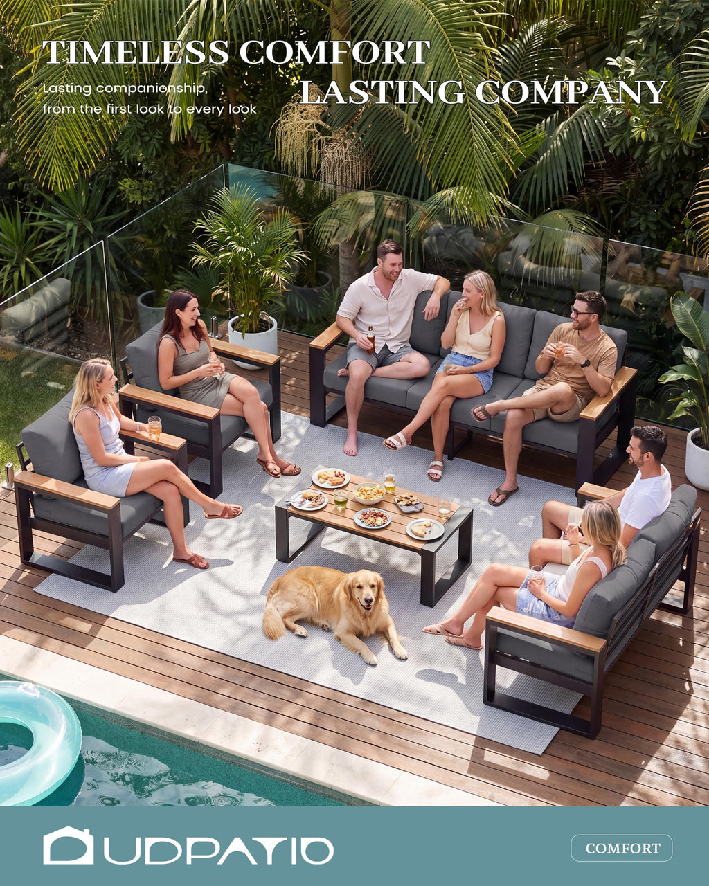 Aluminum Patio Furniture Set