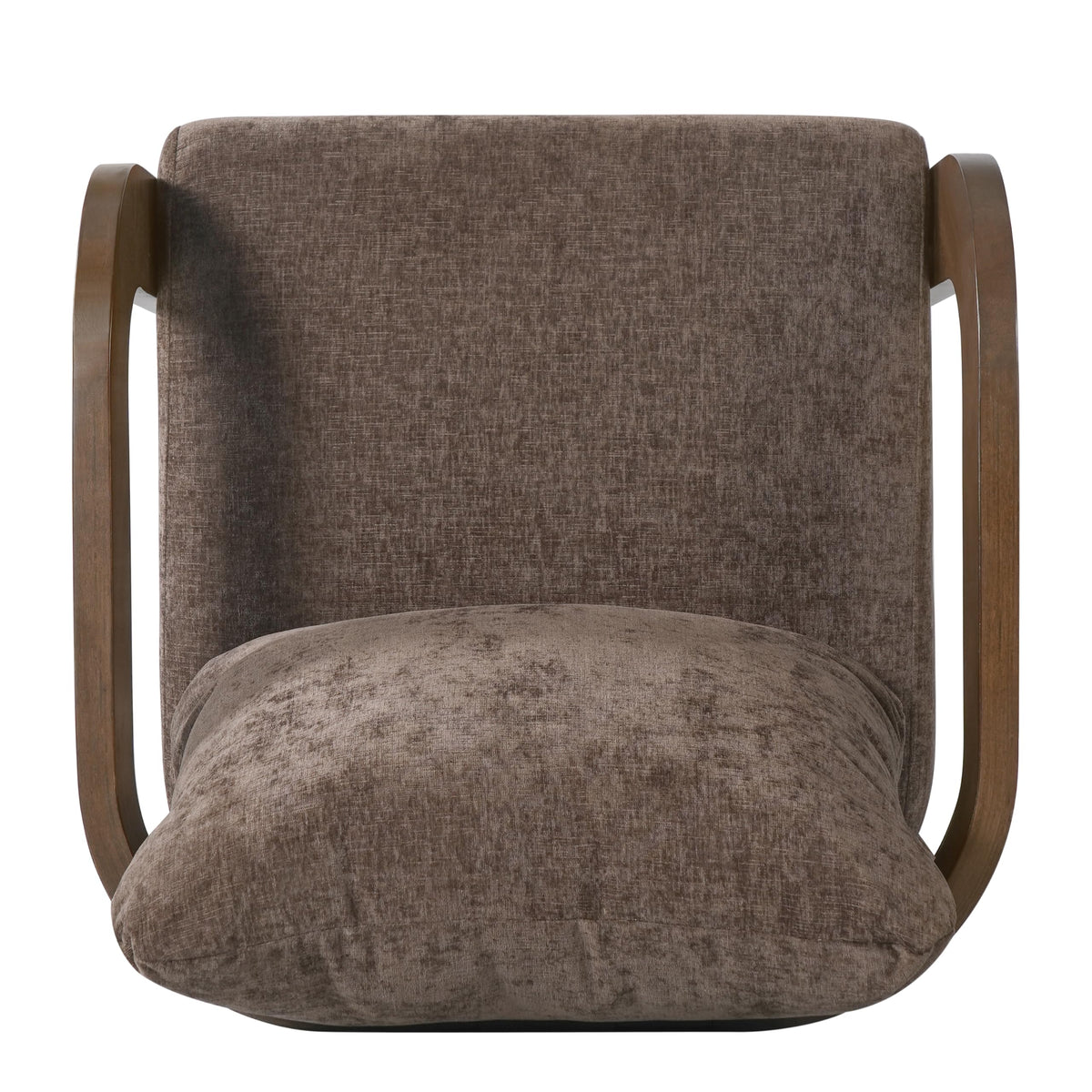 Merax Modern Upholstered Accent Chair, Armchair for Living Room, Beige