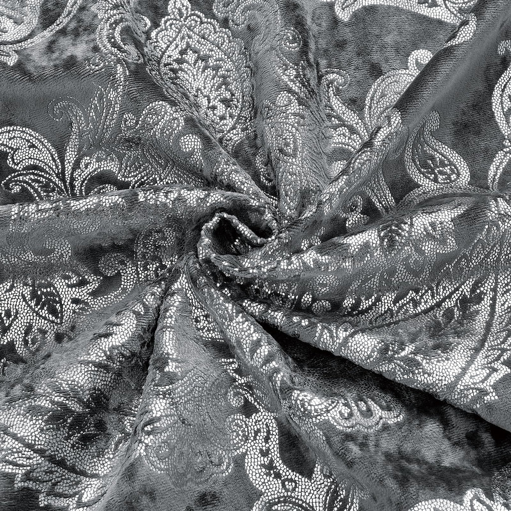 Sunshine Nicole Metallic Print Comforter Set