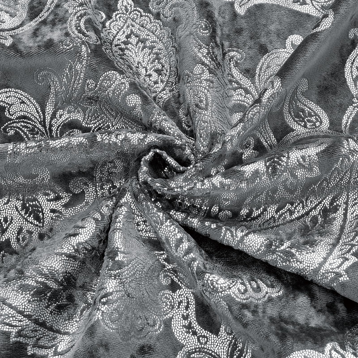 Sunshine Nicole Metallic Print Comforter Set