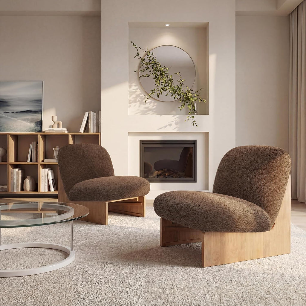 Christopher Knight Home Eden Modern Accent Chair Set of 2