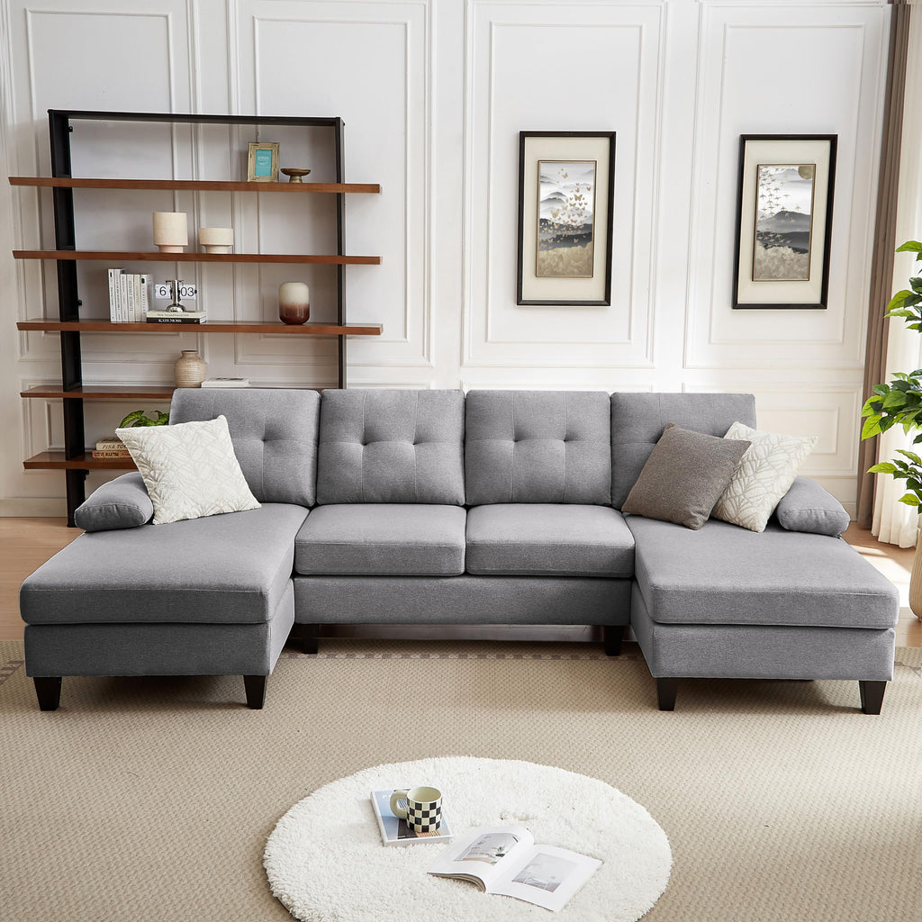 105" Sectional Sofa Couch