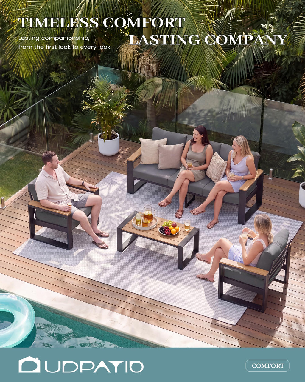Aluminum Patio Furniture Set