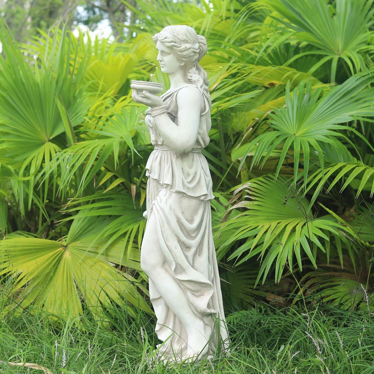 46'' High Large Nymph Statue Goddess Hebe Garden Sculpture