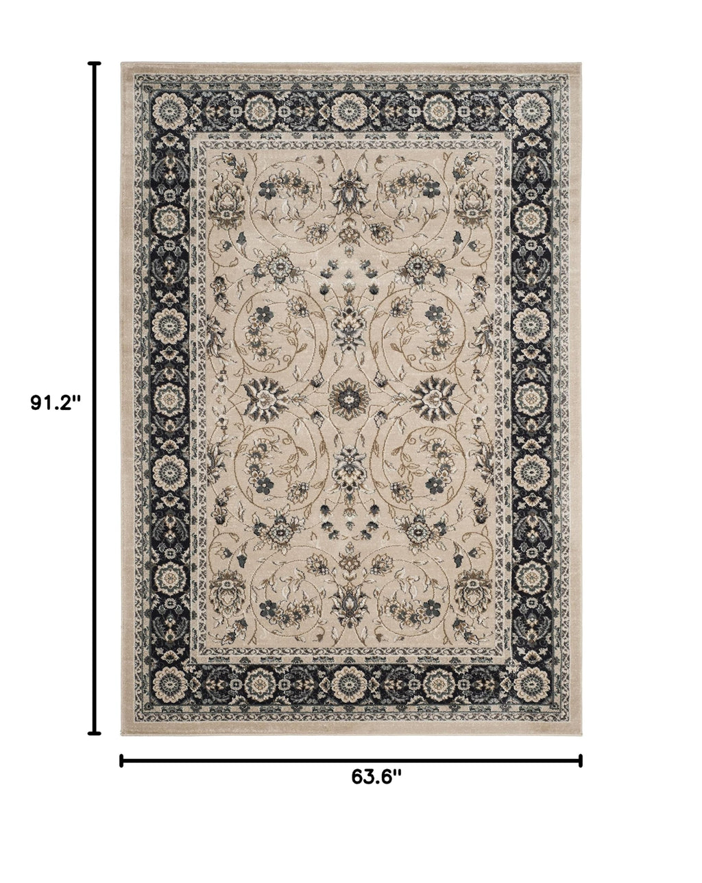 SAFAVIEH Lyndhurst Collection Area Rug - 9' x 12'