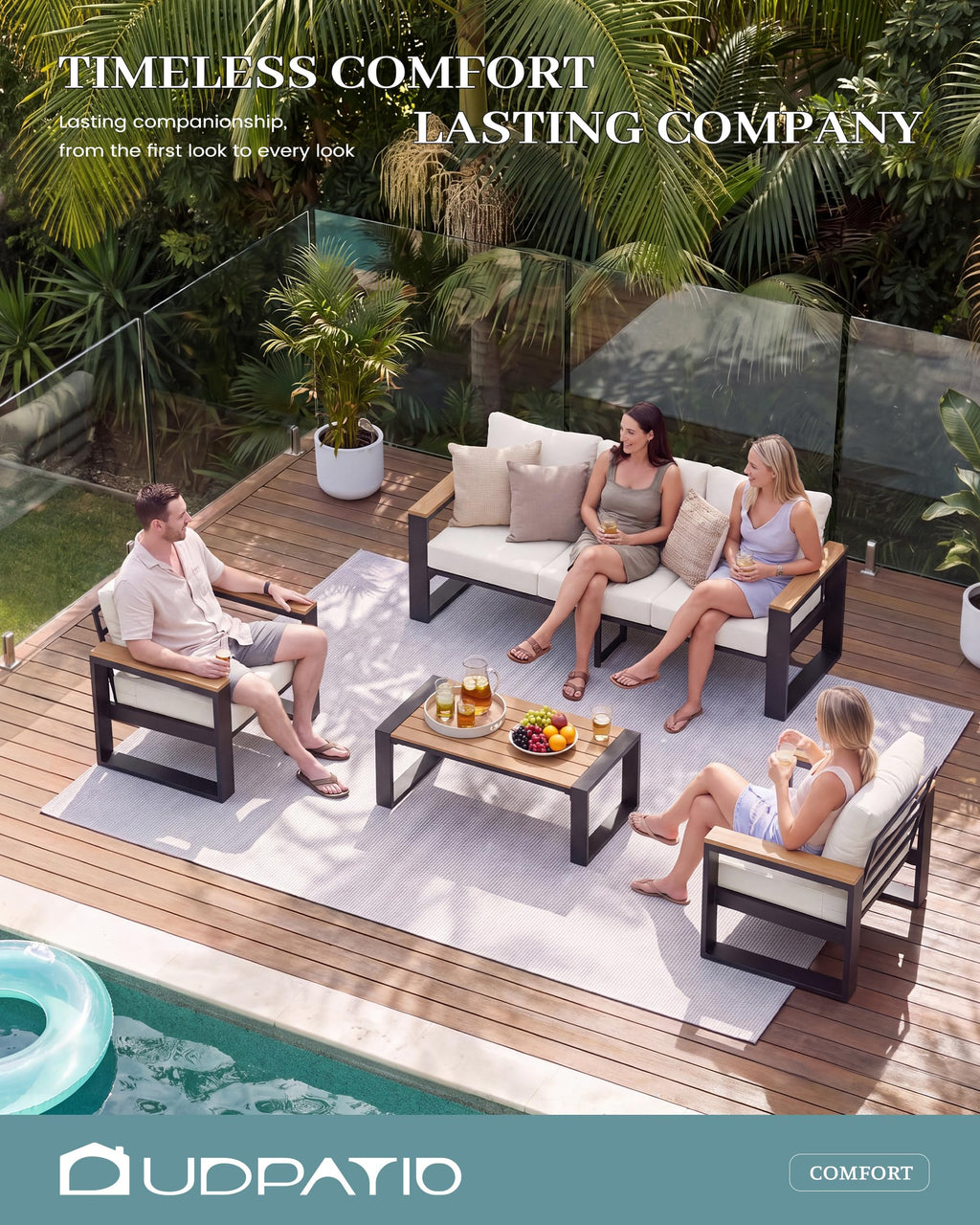 Aluminum Patio Furniture Set