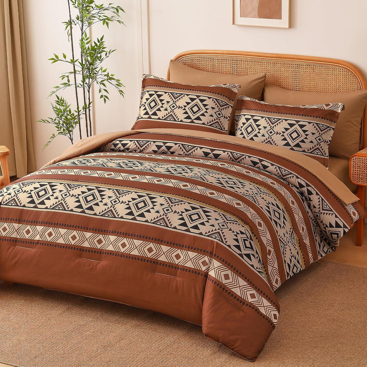 Boho Western Comforter Set