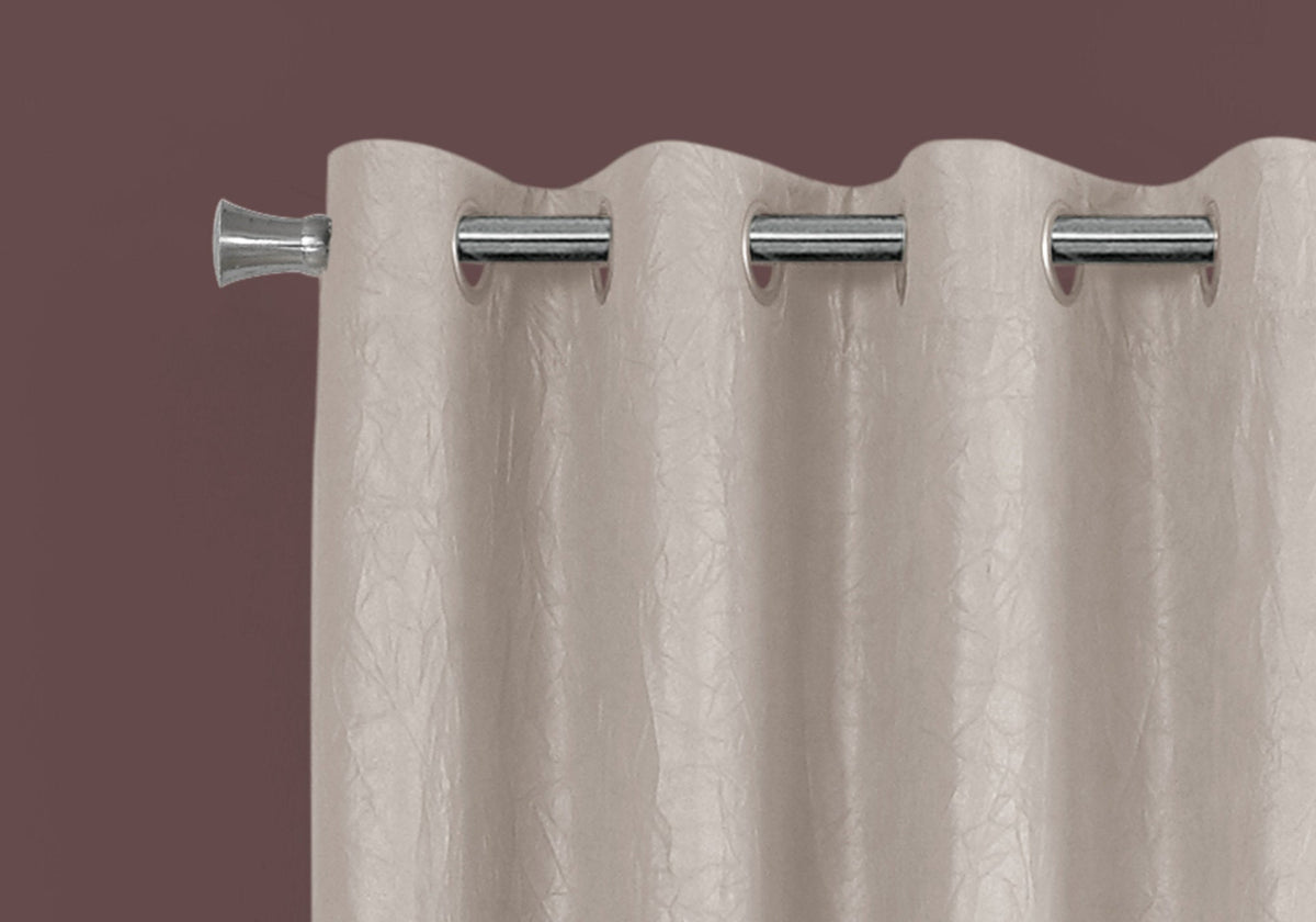 54 × 84-Inch Room-Darkening Curtain Panels — Set of 2