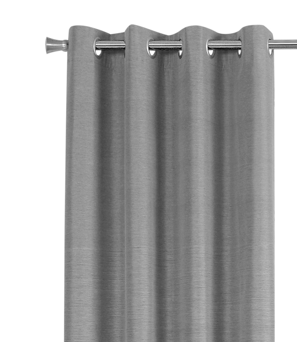 Contemporary Room-Darkening Grommet Curtain Panels — Set of 2