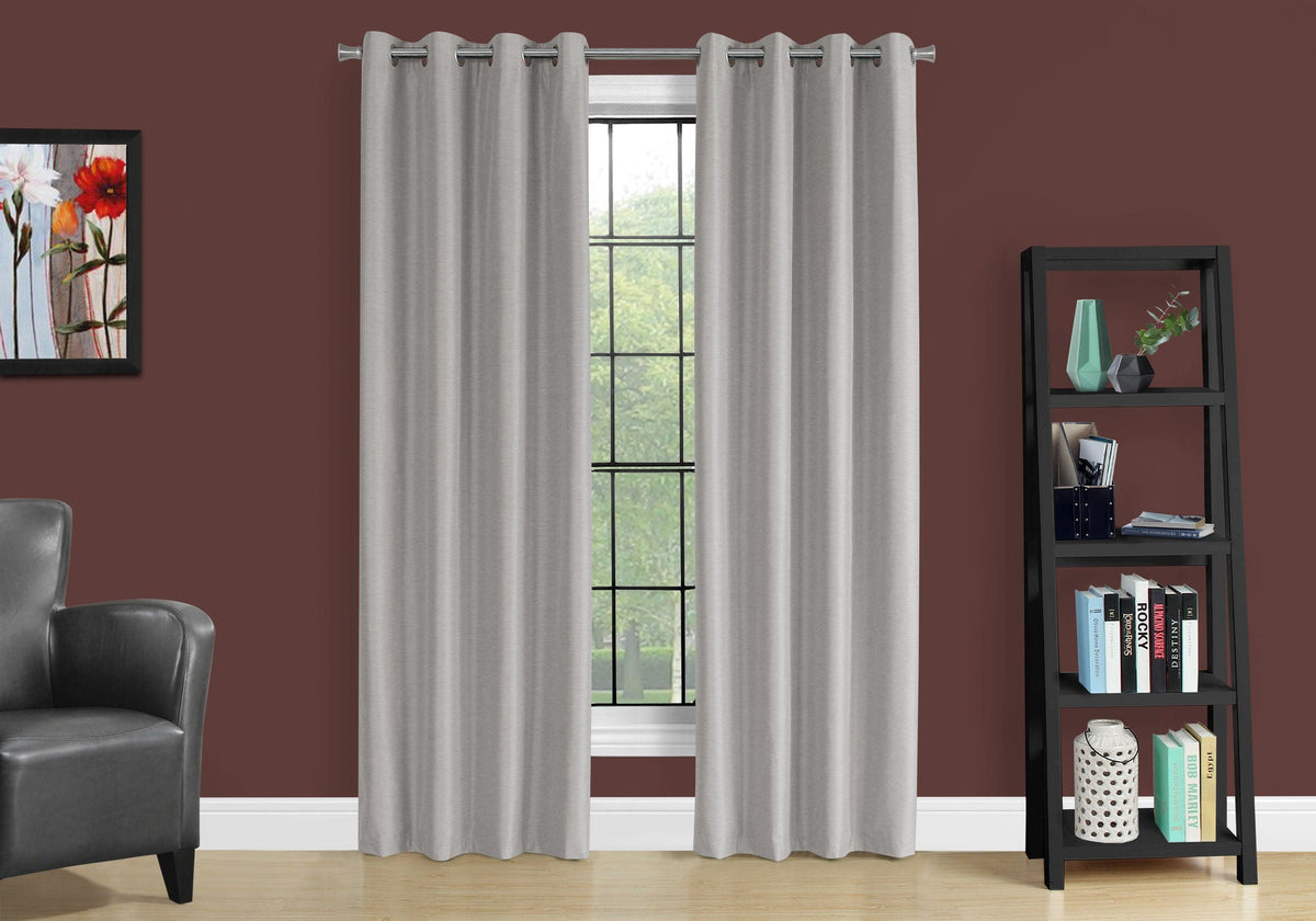 Room-Darkening Grommet Curtain Panels — Set of 2