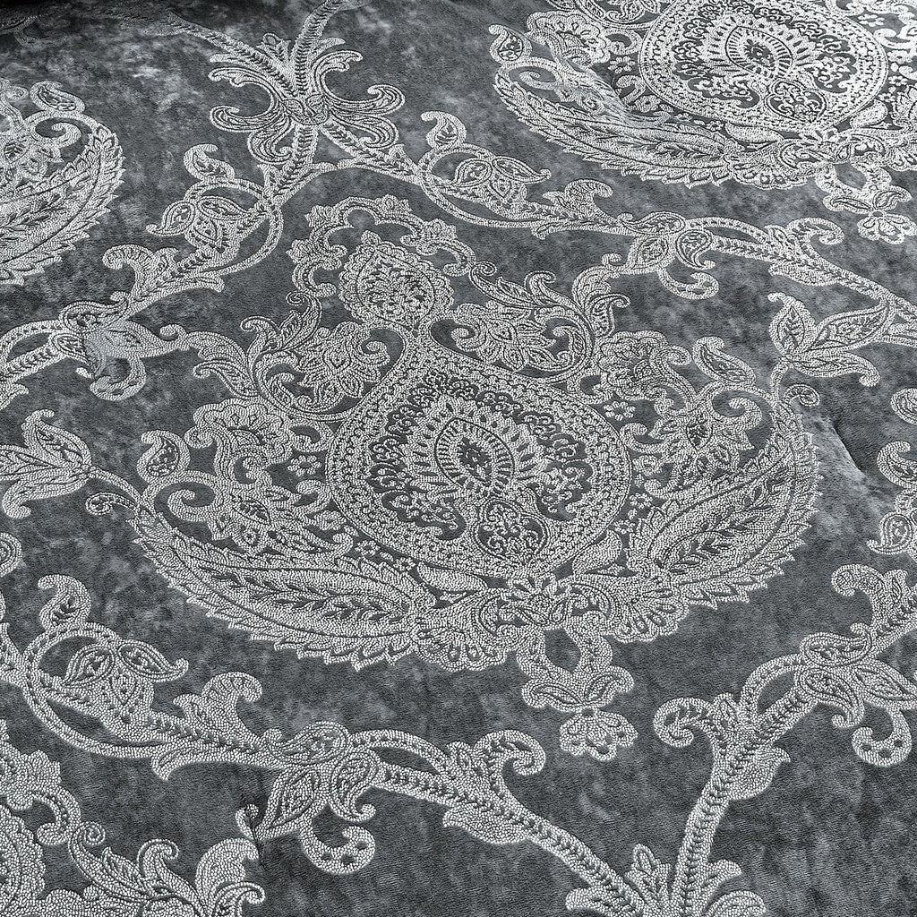 Sunshine Nicole Metallic Print Comforter Set