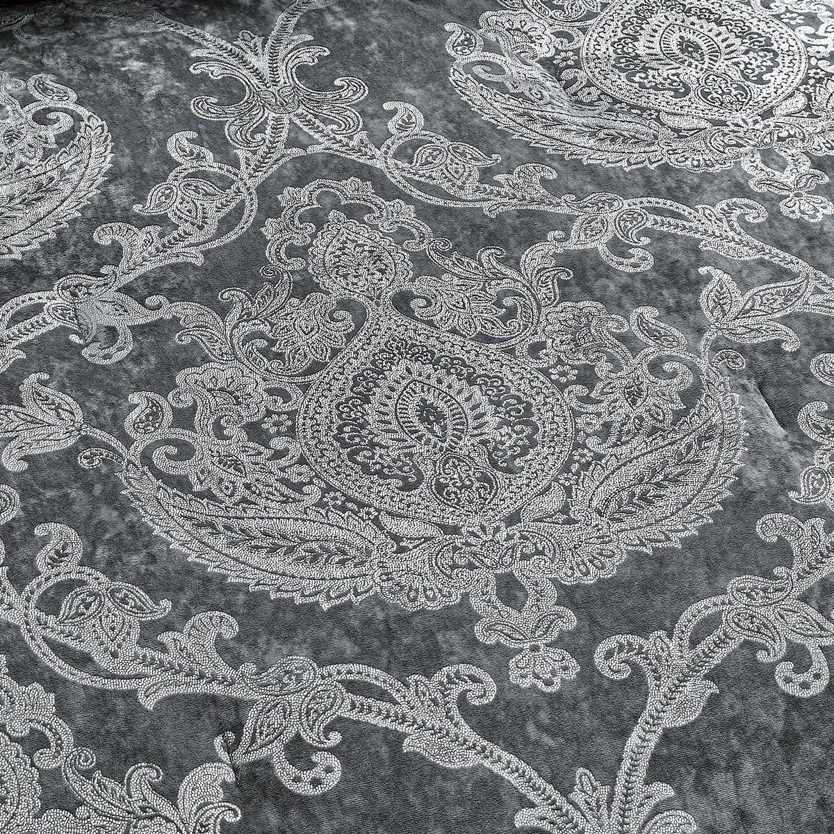 Sunshine Nicole Metallic Print Comforter Set