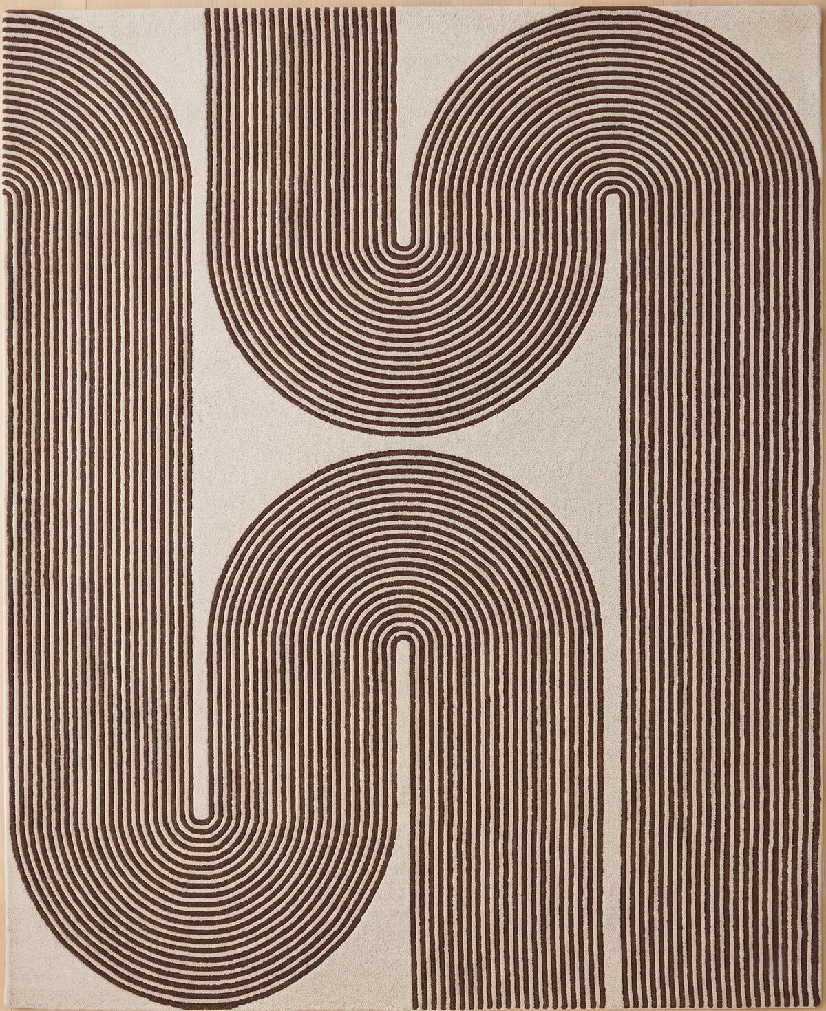 Modern Handmade Wool Area Rug