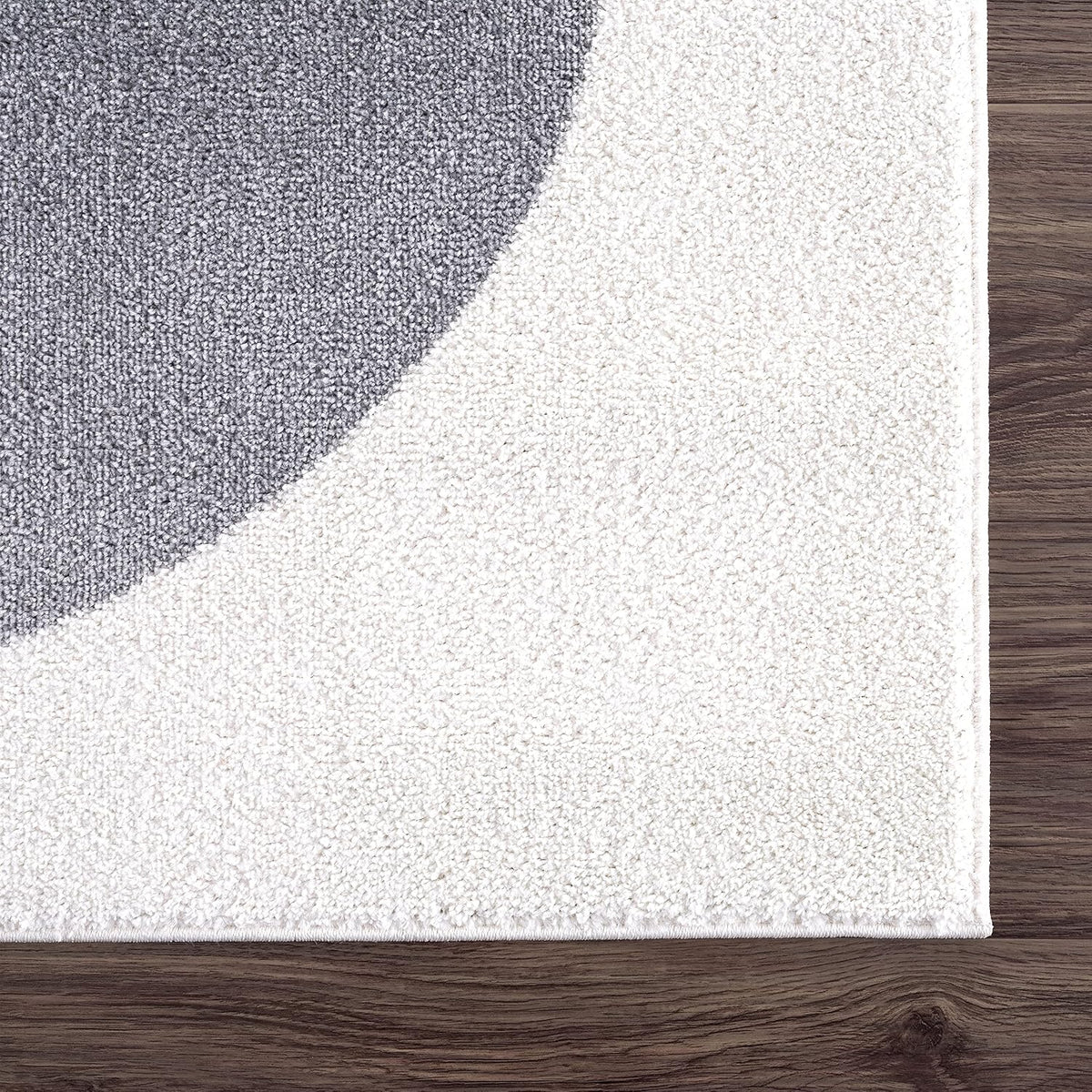 Abani Deco Collection Area Rug - Cream Minimalist Geometric Design - 8'11" x