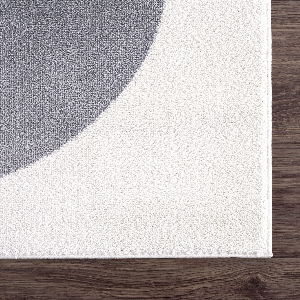 Abani Deco Collection Area Rug - Cream Minimalist Geometric Design - 8'11" x